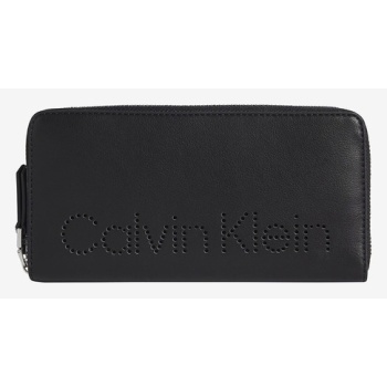calvin klein wallet black 100% polyurethane σε προσφορά