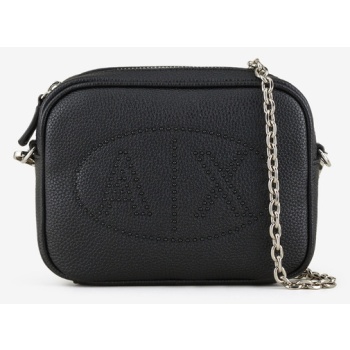 armani exchange handbag black 100% polyester