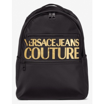 versace jeans couture backpack black main part - 100%