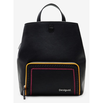 desigual prime sumy backpack black outer part 