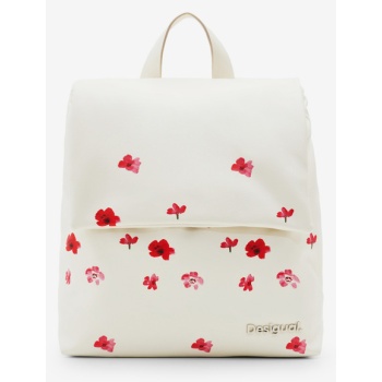 desigual circa dubrovnik backpack white outer part 