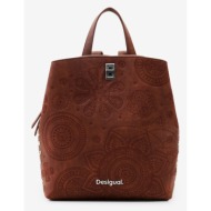 desigual dejavu sumy mini backpack brown outer part - polyurethane; inner part - polyester