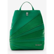 desigual machina sumy backpack green outer part - polyurethane; inner part - polyester
