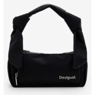 desigual priori urus handbag black outer part - polyester; inner part - polyester