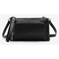 desigual lisa handbag black outer part - polyurethane; inner part - polyester