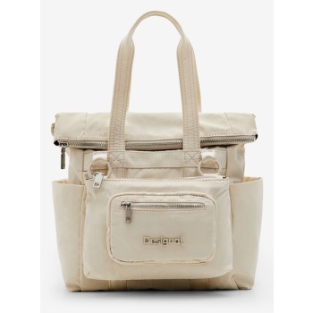 desigual basic modular voyager mini handbag white outer