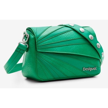 desigual phuket mini handbag green outer part 