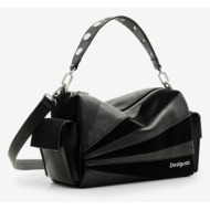 desigual machina habana handbag black outer part - polyurethane; inner part - polyester
