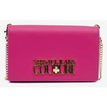 versace jeans couture range l handbag pink outer part  σε προσφορά