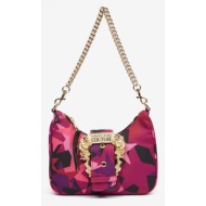 versace jeans couture range f couture handbag pink outer part - polyamide; lining - polyester