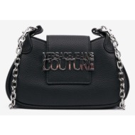 versace jeans couture range b handbag black outer part - artificial leather; lining - polyester
