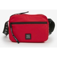 sam 73 tvíd bag red outer part - 100% polyester; lining- 100% polyester