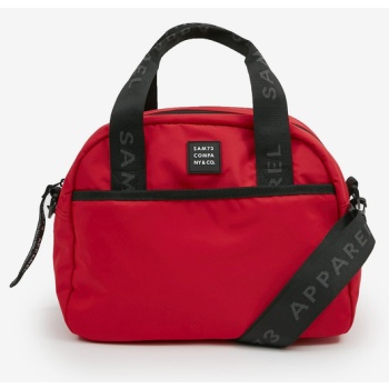 sam 73 taylor bag red outer part - 100% polyester; lining