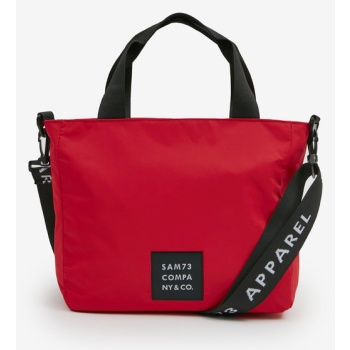 sam 73 trent bag red outer part - 100% polyester; lining σε προσφορά