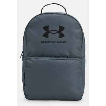 under armour ua loudon backpack grey 100% polyester σε προσφορά