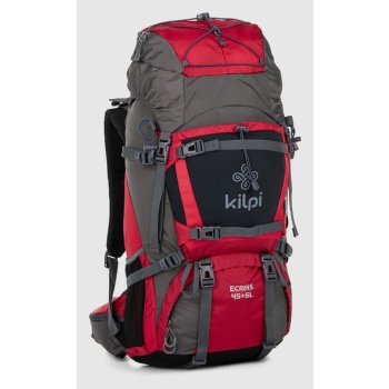 kilpi ecrins (45+5 l) backpack red 80% nylon, 20% polyester σε προσφορά