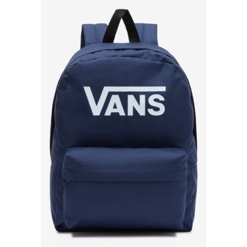 vans old skool backpack blue 100% polyester