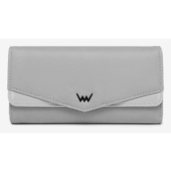 vuch venti wallet grey artificial leather