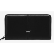 vuch judith wallet black outer part - 100% genuine leather; inner part - 100% polyester