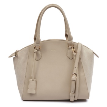 orsay handbag beige 60 % polyurethane, 40 % polyester