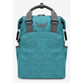 vuch lien turquoise backpack blue polyester