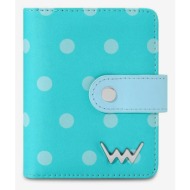 vuch letty turquoise wallet blue artificial leather