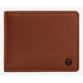 vuch harlow wallet brown outer part - 100% polyurethane; σε προσφορά