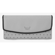 vuch alfio dotty grey wallet grey artificial leather