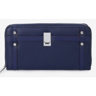 vuch fico blue wallet blue artificial leather