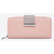 vuch florianna dotty wallet pink artificial leather