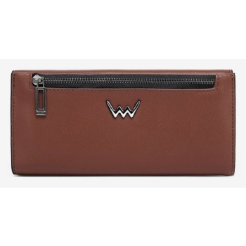 vuch folly wallet brown genuine leather σε προσφορά