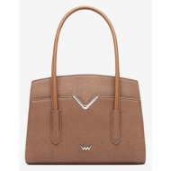 vuch hennie brown handbag brown outer part - 100% polyurethane; inner part - 100% polyester