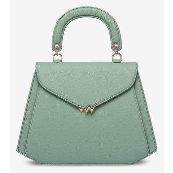 vuch bryna blue handbag green outer part - 100% σε προσφορά