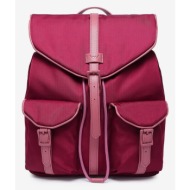 vuch hattie backpack red outer part - 80% polyester, 20% polyurethane; inner part - 100% polyester