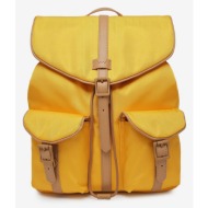 vuch hattie backpack yellow outer part - 80% polyester, 20% polyurethane; inner part - 100% polyeste