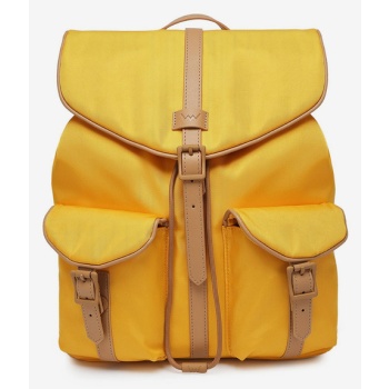 vuch hattie backpack yellow outer part - 80% polyester, 20% σε προσφορά