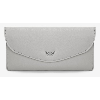vuch enzo wallet grey artificial leather