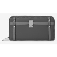 vuch fico grey wallet grey artificial leather