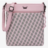 vuch carlene pink cross body bag pink artificial leather