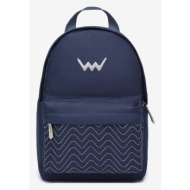 vuch barry blue backpack blue polyester