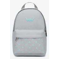 vuch barry grey backpack grey polyester