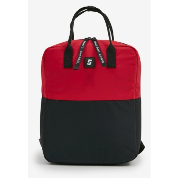 sam 73 avon backpack red outer part - 100% polyester; σε προσφορά