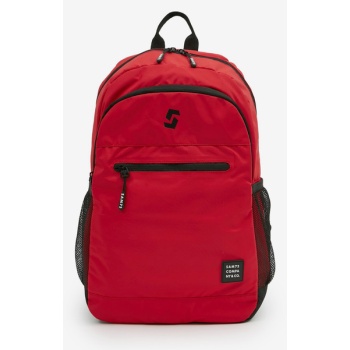 sam 73 nene backpack red outer part - 100% polyester; σε προσφορά