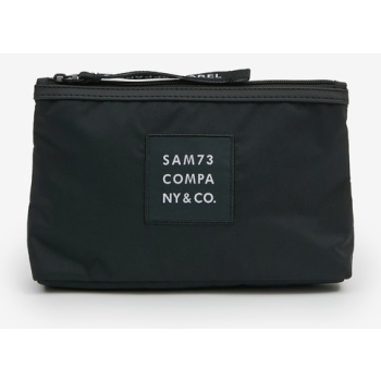 sam 73 clyde cosmetic bag black outer part - 100% σε προσφορά