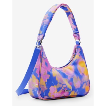 desigual abstractum medley handbag blue polyester