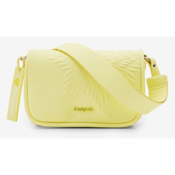 desigual aquiles z gales handbag yellow polyurethane σε προσφορά