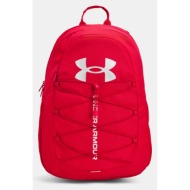 under armour ua hustle sport backpack red 100% polyester