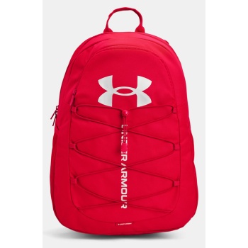 under armour ua hustle sport backpack red 100% polyester σε προσφορά