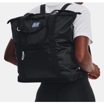 under armour ua studio tote bp backpack black 100% polyester σε προσφορά