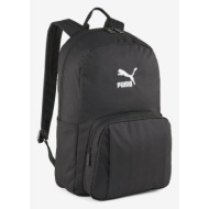 puma classics archive backpack black recycled polyester, polyester